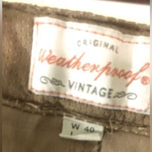 Brown light cargo pants